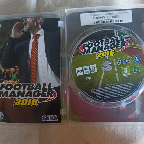 Football Manager 2016 video game like new