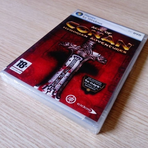 Age of Conan Hyborian Adventures PC game new, sealed
