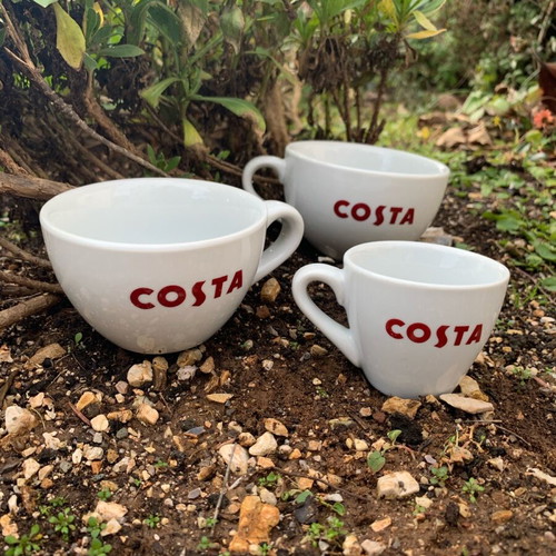 Costa Coffee 18 cups new (small, medium, large)