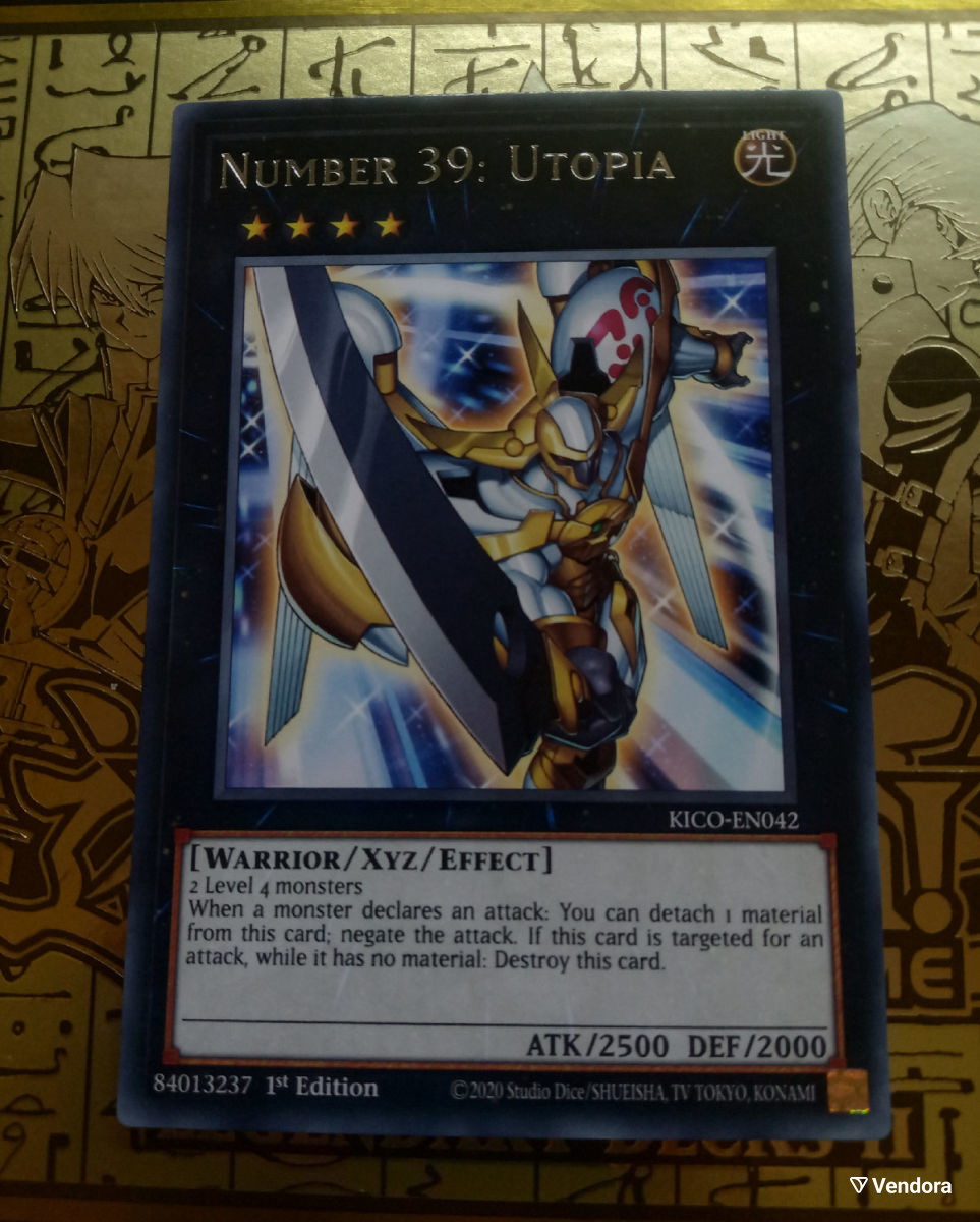 Number 39: Utopia Yu-Gi-Oh! card like new -  0,50 - Vendora.cy