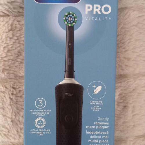 Oral B Pro Vitality electric toothbrush new