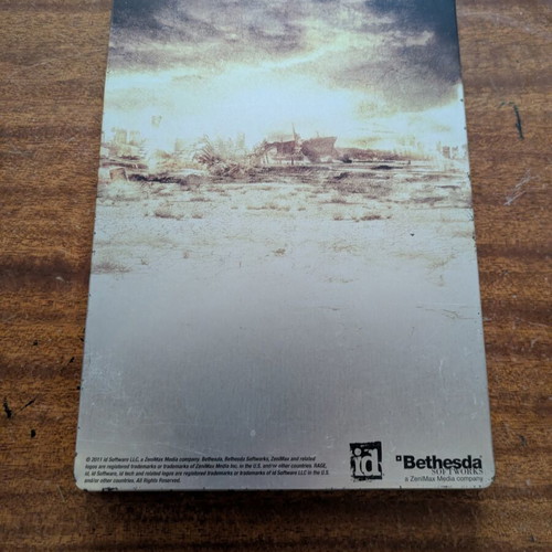 Rage official steelbook used, no game included