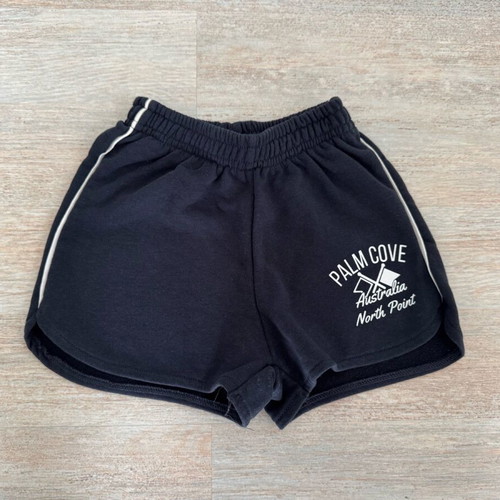 Zara blue shorts 7 years with print like new
