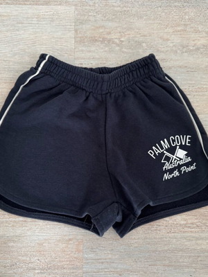Zara blue shorts 7 years with print like new