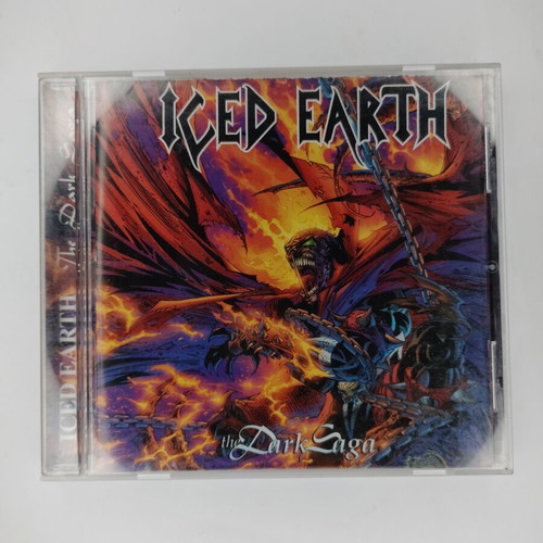 Iced Earth The Dark Saga CD, 1998 metal album