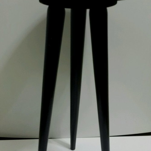 Wooden base vintage used, carved, handmade