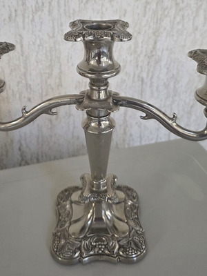 Very old candlesticks like new