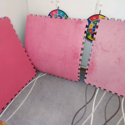 Tatami floor used, pack of 6 pieces 1x1x0.02