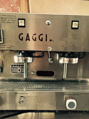Gaggia professional double coffee maker used
