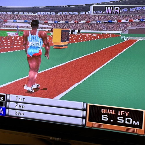 International Track and Field PlayStation 1 game used, sports