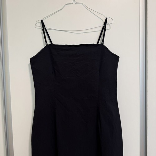Vero Moda black elastic dress new, size XL