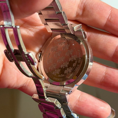 Swarovski watch used with zircon silver