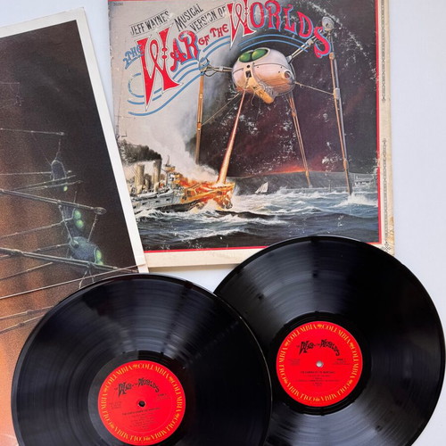 The War Of The Worlds Jeff Wayne's Musical Version 2xLP used