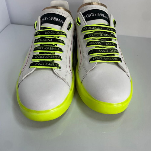 Dolce & Gabbana Portofino leather sneakers like new, white, size 38