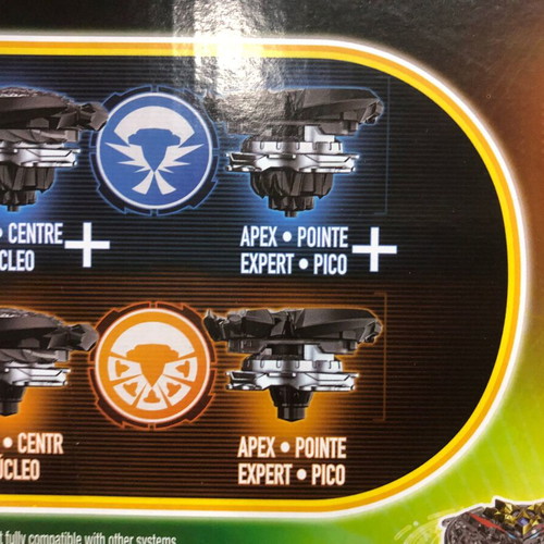 Beyblade Burst Quad Drive Cosmic Vector new with two figures and launchers