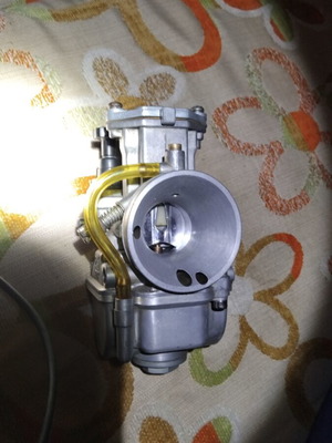 Pwk Carburetor 24mm Powerjet used, new Polini gasket