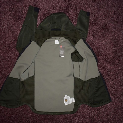 Under Armour Unstoppable Move Fullzip Hoodie new, size L, green