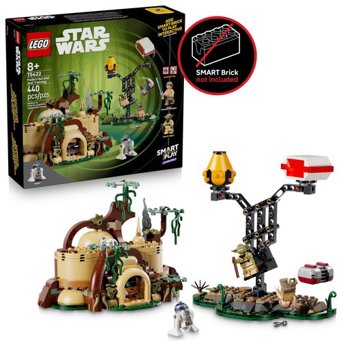Lego Star Wars 75422 Smart Play Yoda's Hut and Jedi Training new