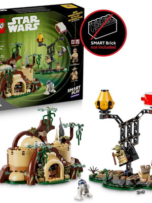 Lego Star Wars 75422 Smart Play Yoda's Hut and Jedi Training new