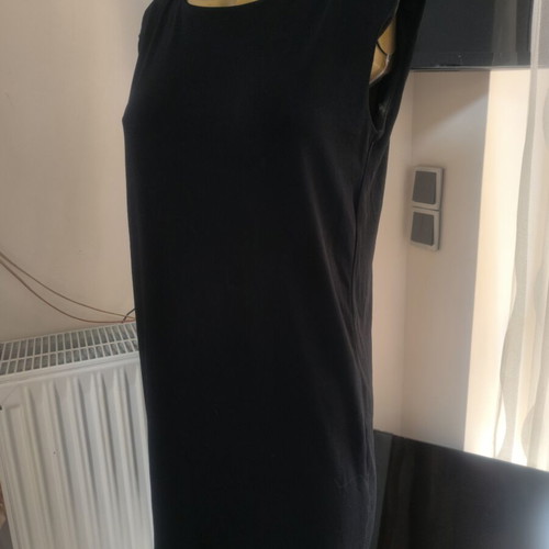 Mango black dress Large like new, minimal design