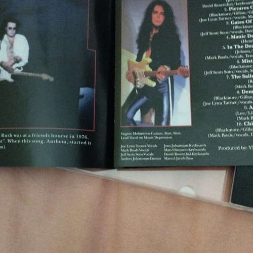 Yngwie Malmsteen Inspiration CD like new, metal