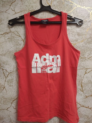 Admiral women's sports tank top, coral orange