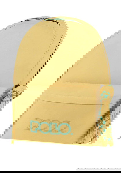 Polo Original Double Scarf  Τσάντα Πλάτης  Κίτρινη με Θήκη για Παγούρι 20lt
