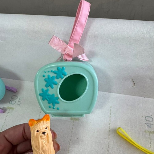 Hasbro Littlest Pet Shop dog with house used