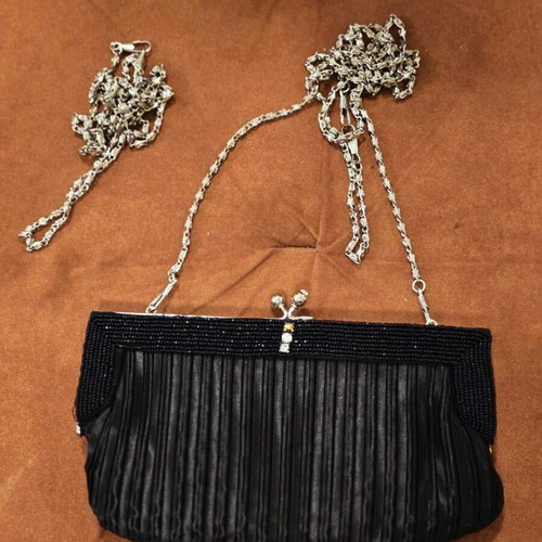 Finis women's handbag black hand-held like new