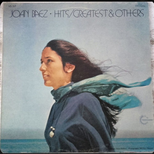 Joan Baez Hits Greatest & Others Vinyl LP compilation reissue like new