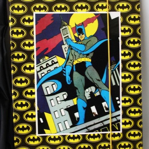 Batman Dark Knight school bag and folder vintage 90's new