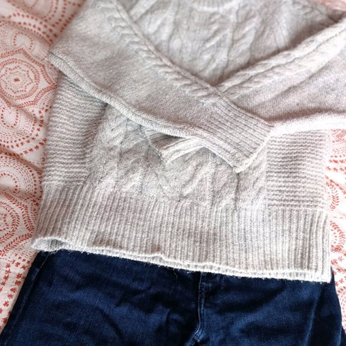 Oysho Sweater Gray XS Like New