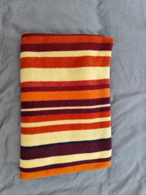 Small sofa blanket used