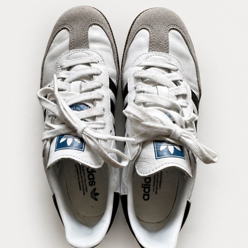 Adidas Samba OG white sneakers size 39.5 used