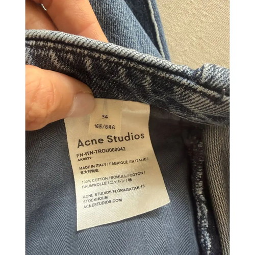 Acne Studios denim jeans like new, blue, XS