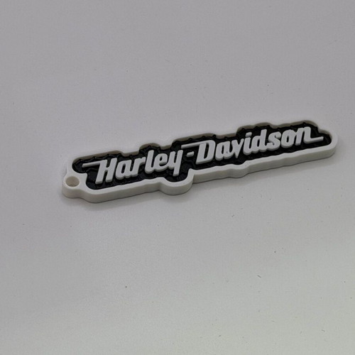 Harley Davidson 3d printed keychain new