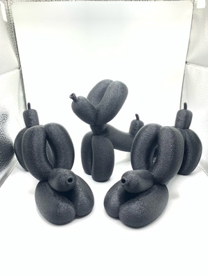 Balloon dog διακοσμητικά χώρου σαν καινούργια, σετ 3 τεμαχίων