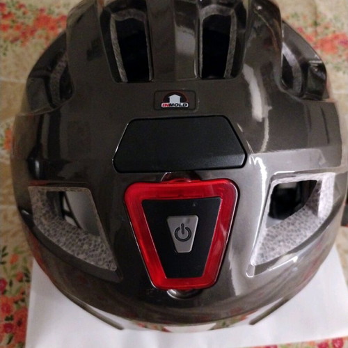 Bikemate S/M bicycle helmet with built-in LED light new