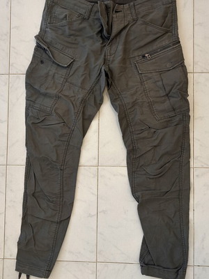 Ανδρικό παντελόνι cargo G-Star Raw γκρι μεταχειρισμένο W33 L32