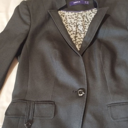 Mexx Mid-Length Jacket like new, gray-blue