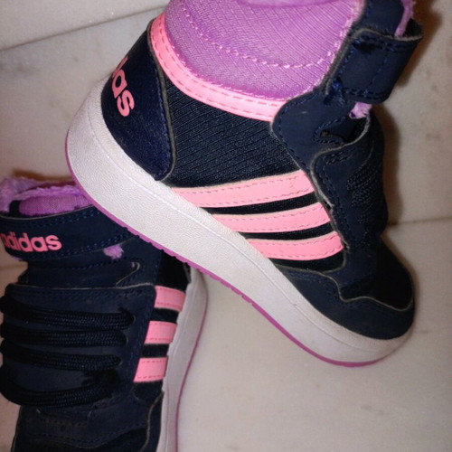 Adidas Hoops Mid 3.0 AC athletic shoes like new, size 24 multicolor