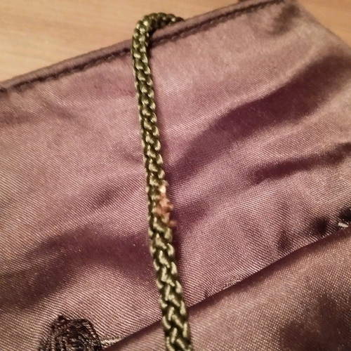 Satin bag used in good condition