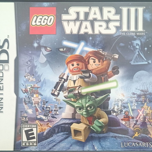 Star Wars 3 The Clone Wars Nintendo DS game like new