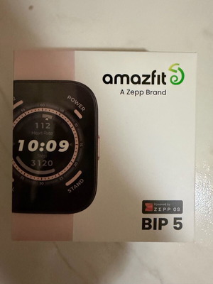 Amazfit Bip 5 46mm smartwatch με παλμογράφο ροζ καινούργιο