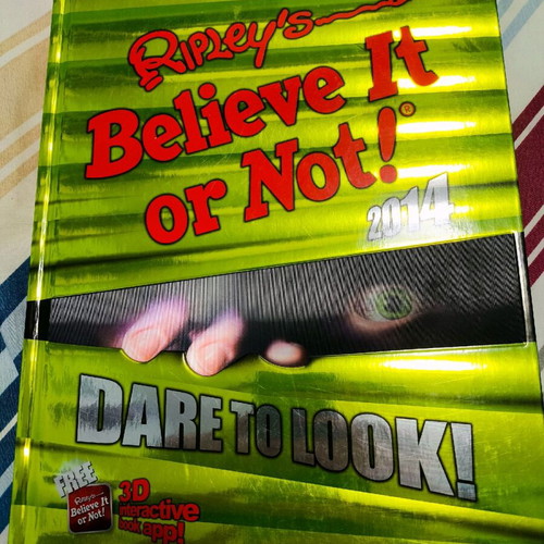 Ripley's Believe It Or Not 2014 book like new, English