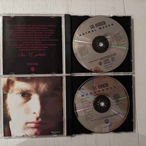 Van Morrison 2 CD albums like new, Astral Weeks & Moondance