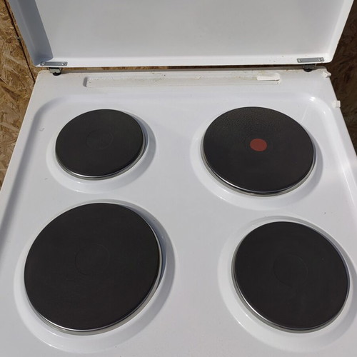 Crown 6041 electric cooker with 4 enamelled burners