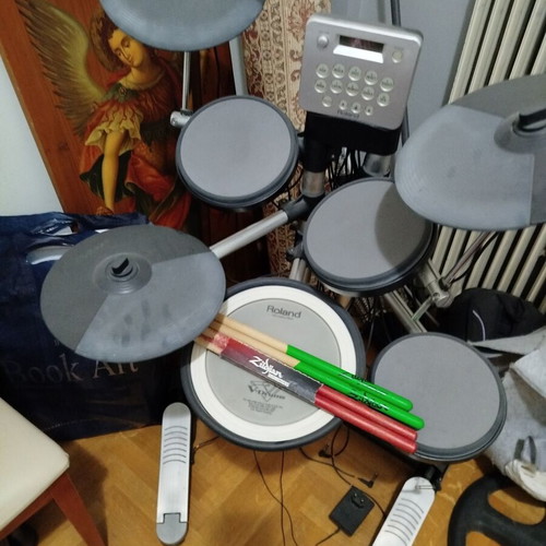 Roland VDrum HD3 electronic drums used