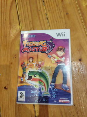 Fishing Master Wii game used, complete with manual