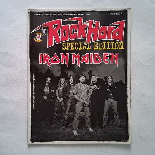 Rock Hard special edition Iron Maiden magazine used